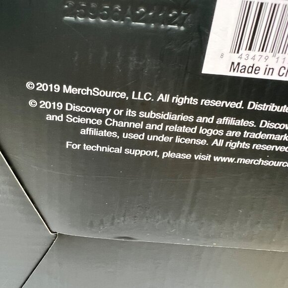 Discovery Mindblown Globe LED Light Illuminated in Box Spins Power Cord - Picture 6 of 11